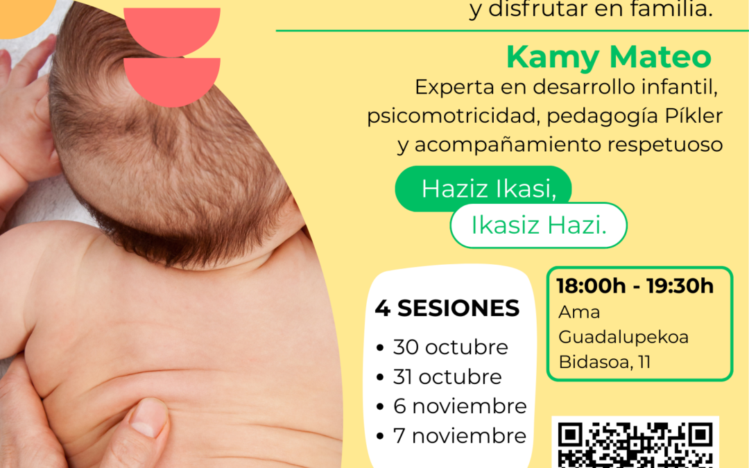 Talleres de Masaje en familia (0-3 años) Kamy Mateo